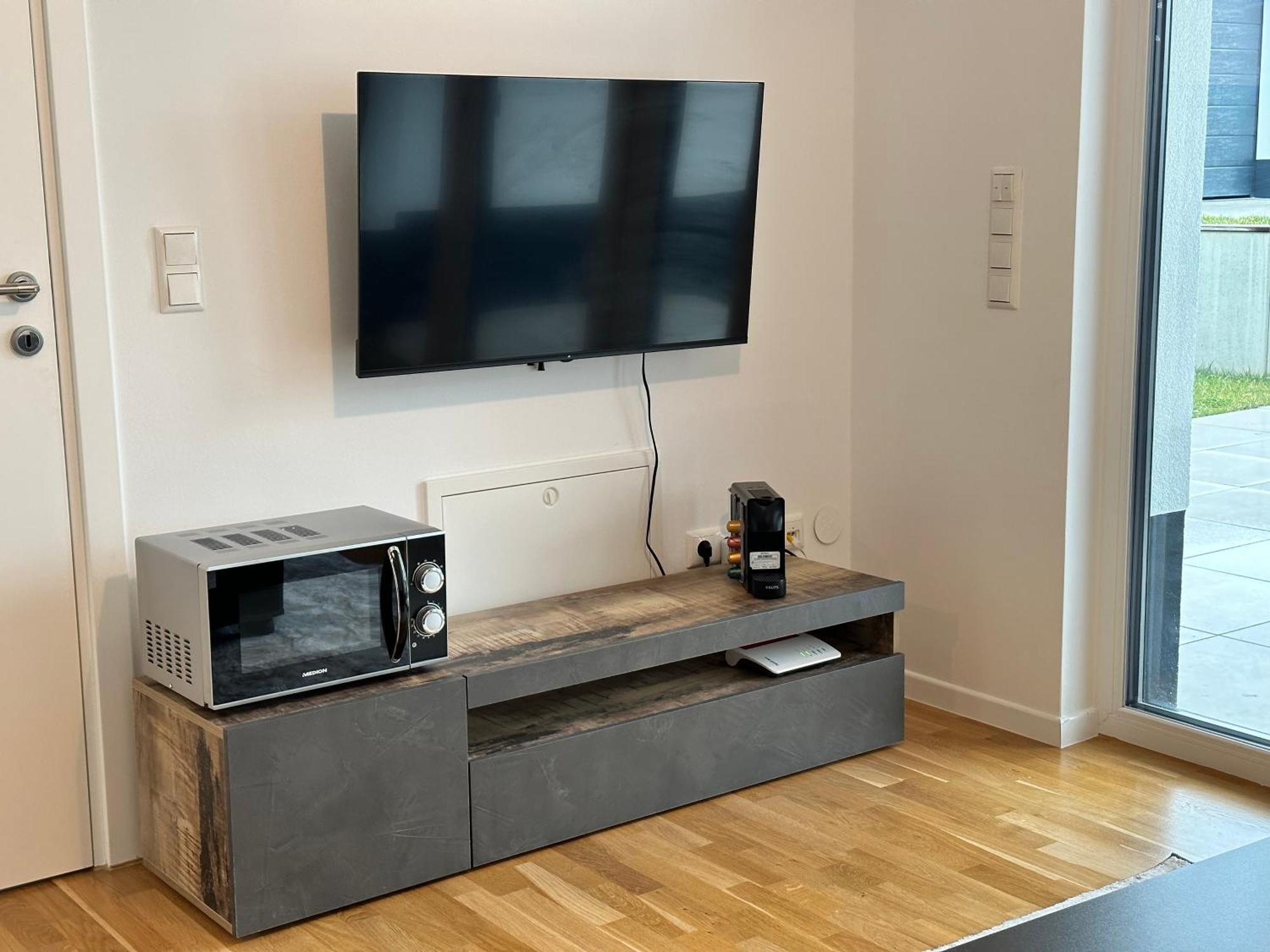 Modernes Apartment I Parkplatz I Terrasse Blumberg Luaran gambar